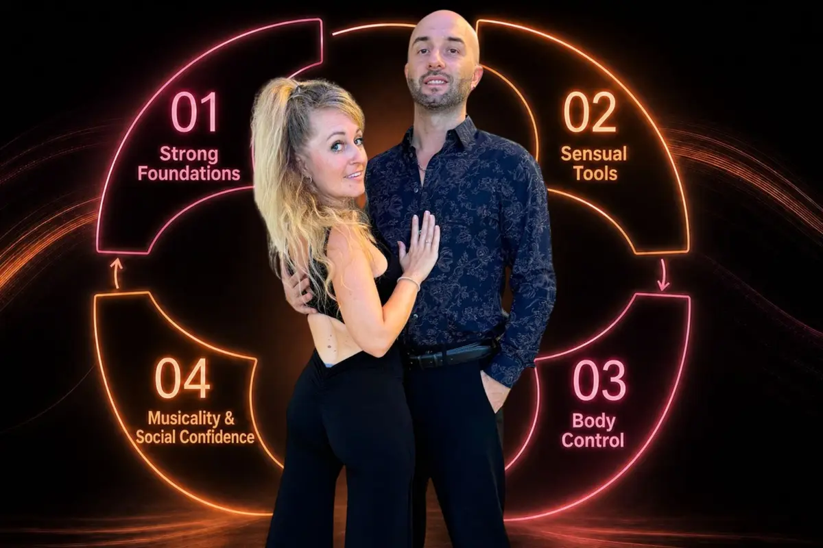 Vier Zyklen des Bachata Sensual Club